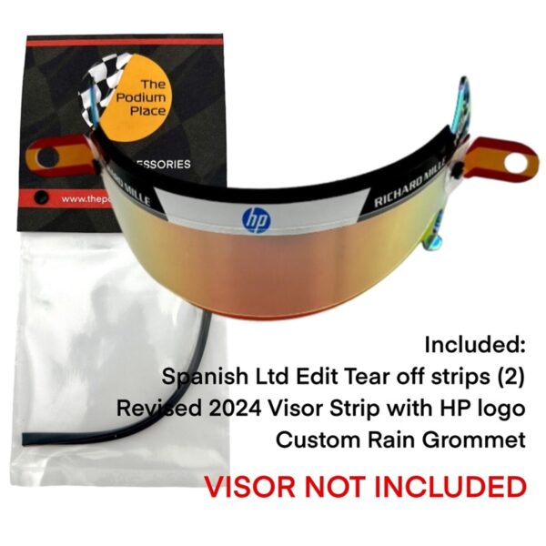 Carlos Sainz 2024 1:2 Mini Helmet Visor HP Upgrade Bundle - Image 2