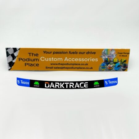 2023 Lando Norris Darktrace 1:2 Mini Helmet Visor Strip
