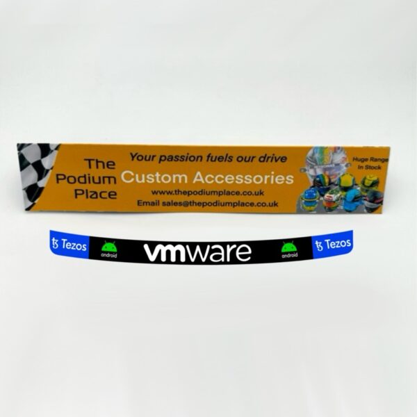 2023 Lando Norris VMWare 1:2 Mini Helmet Visor Strip