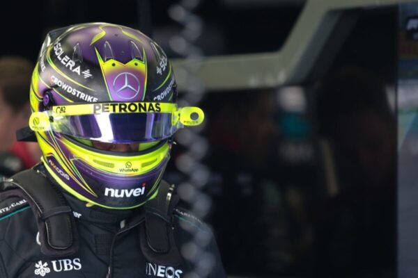 Lewis Hamilton 2024 1:2 Mini Helmet Visor Tear Offs - Image 8