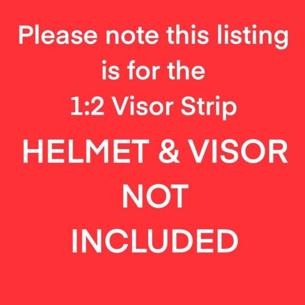 Lando Norris 2024 Singapore Winner 1:2 Mini Helmet Visor Strip - Image 5