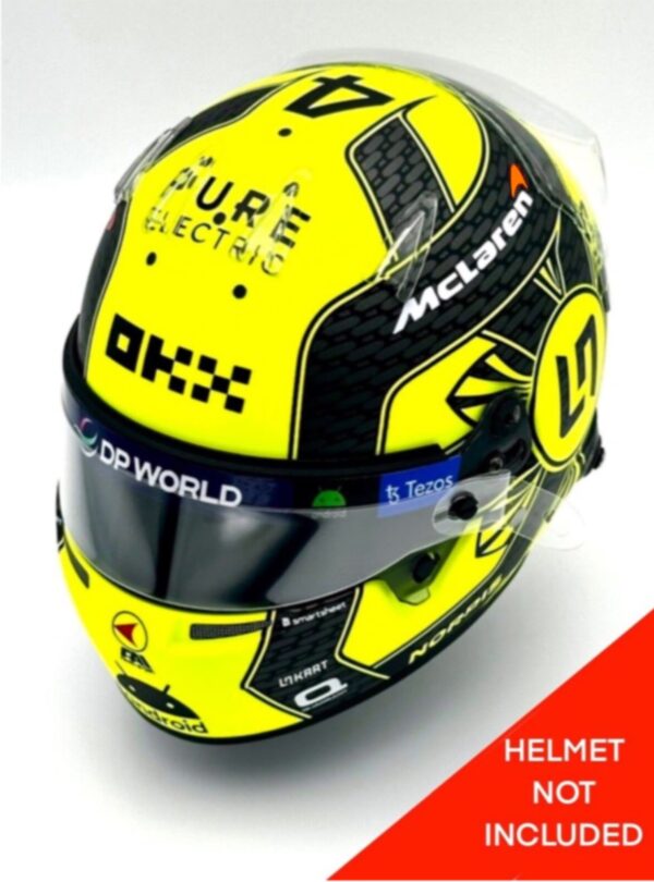 Lando Norris 2023 Season 1:2 BELL Helmet F1 McLaren Upgrade Decals