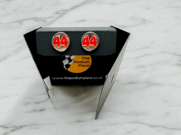Lewis Hamilton 44 Stud Earrings - Image 2