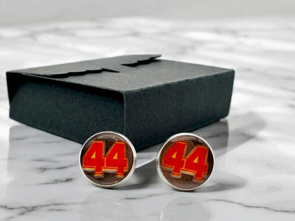 Lewis Hamilton 44 Stud Earrings - Image 4