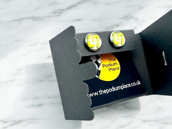 Lando Norris LN Stud Earrings - Image 4