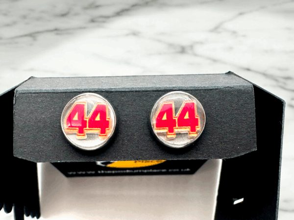 Lewis Hamilton 44 Stud Earrings - Image 10