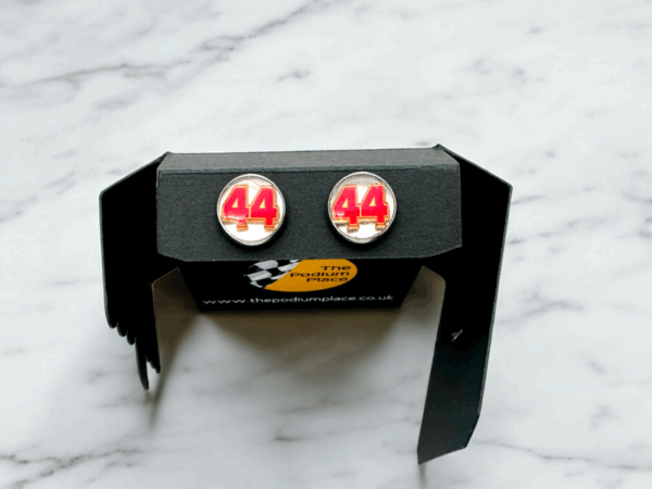 Lewis Hamilton 44 Stud Earrings - Image 13