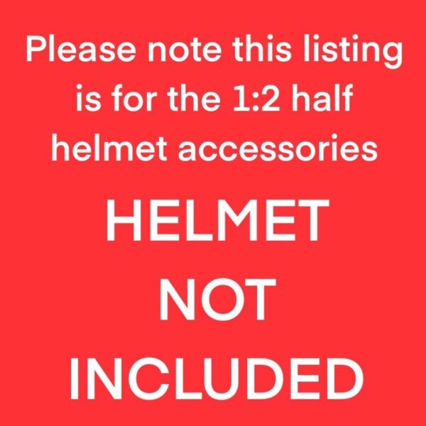 1:2 Bell Helmet HP77 1:2 Mini Top Butterfly Intake Accessory - Image 3