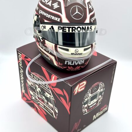 Kimi Antonelli Upgraded 2025 Miami Special Edition 1:2 Mini Helmet