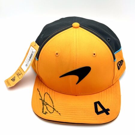 Lando Norris Signed McLaren Cap