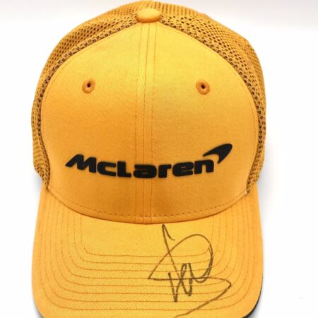 Lando Norris Signed McLaren Cap