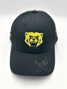 Ollie Bearman Personal Cap Signed by HAAS’ Ayou Komatsu