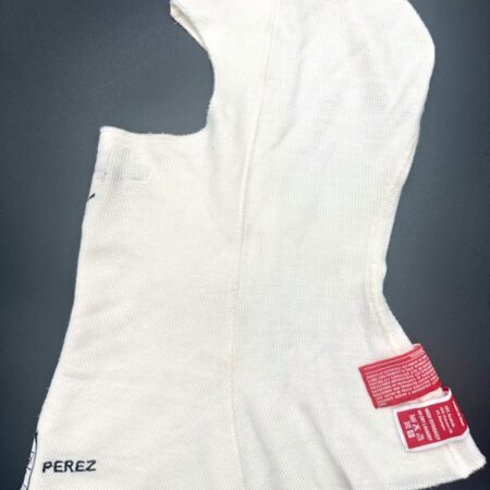 Sergio Perez 2022 Race Used NOMEX Balaclava Hood