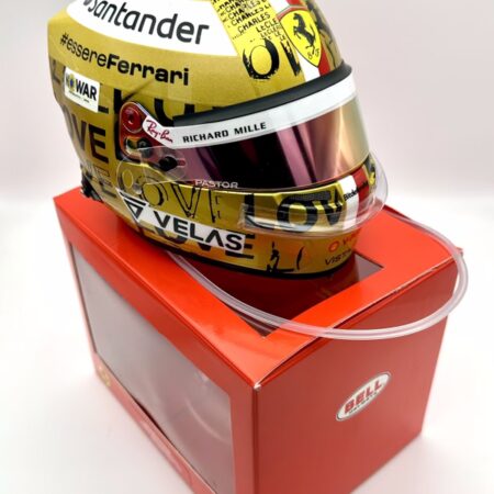 Charles Leclerc 2022 Singapore 1:2 Helmet + Upgrades Limited Edition