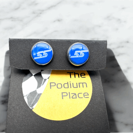 Carlos Sainz 55 Stud Earrings