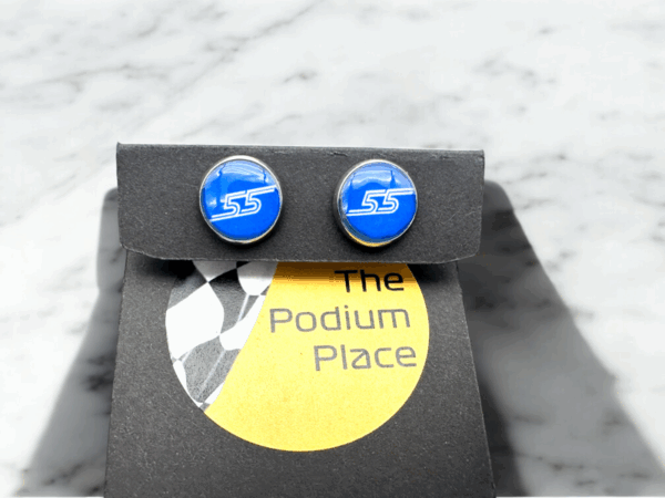 Carlos Sainz 55 Stud Earrings