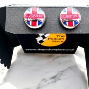 Silverstone British Grand Prix Stud Earrings
