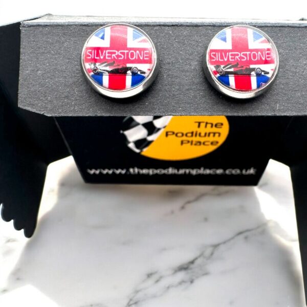 Silverstone British Grand Prix Stud Earrings