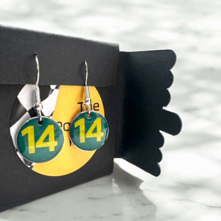 Fernando Alonso 14 Drop/Dangle Earrings