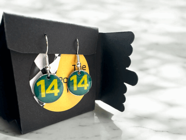 Fernando Alonso 14 Drop/Dangle Earrings