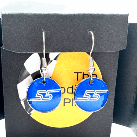 Carlos Sainz 55 Drop/Dangle Earrings