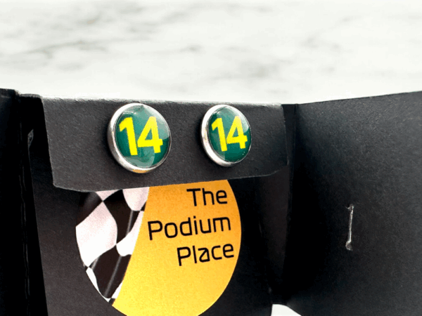 Fernando Alonso 14 Stud Earrings - Image 3