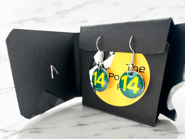 Fernando Alonso 14 Drop/Dangle Earrings - Image 4