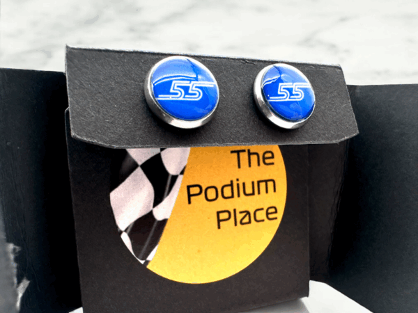 Carlos Sainz 55 Stud Earrings - Image 3