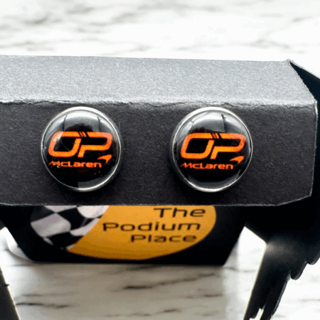 Oscar Piastri McLaren Stud Earrings