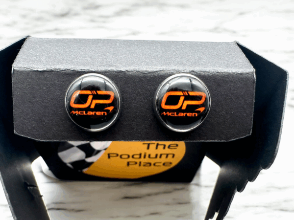 Oscar Piastri McLaren Stud Earrings