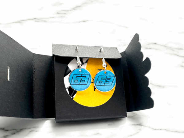 George Russell 63 Drop/Dangle Earrings - Image 2