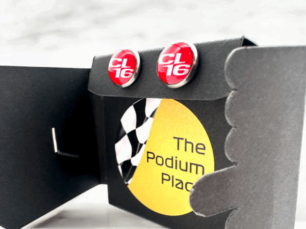 Charles Leclerc CL16 Stud Earrings - Image 4