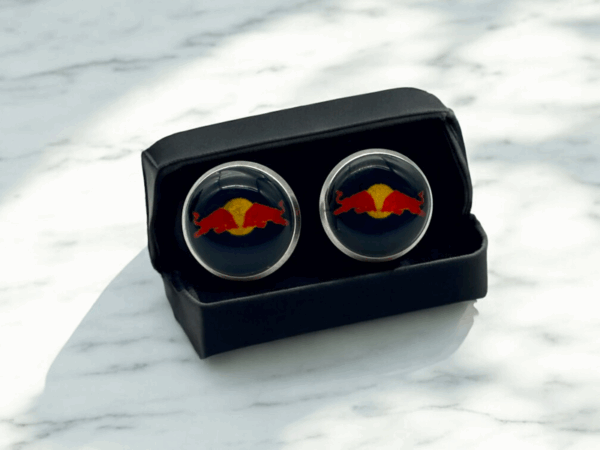 Red Bull Stud Earrings - Image 5