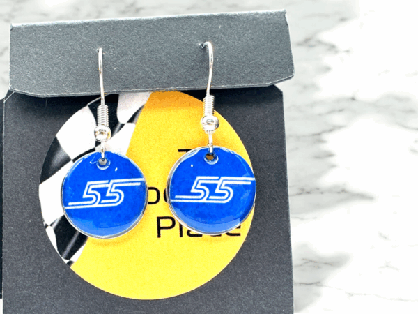 Carlos Sainz 55 Drop/Dangle Earrings - Image 4