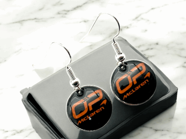 Oscar Piastri McLaren Drop/Dangle Earrings - Image 5