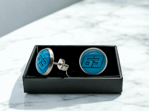 George Russell 63 Stud Earrings - Image 7