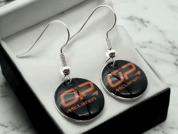 Oscar Piastri McLaren Drop/Dangle Earrings - Image 6