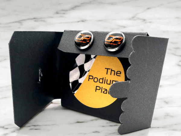 Oscar Piastri McLaren Stud Earrings - Image 5