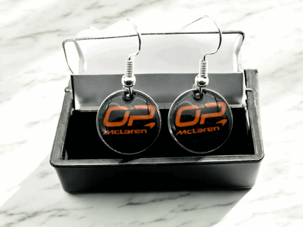 Oscar Piastri McLaren Drop/Dangle Earrings - Image 8