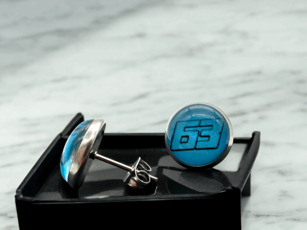 George Russell 63 Stud Earrings - Image 10