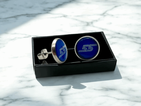 Carlos Sainz 55 Stud Earrings - Image 8