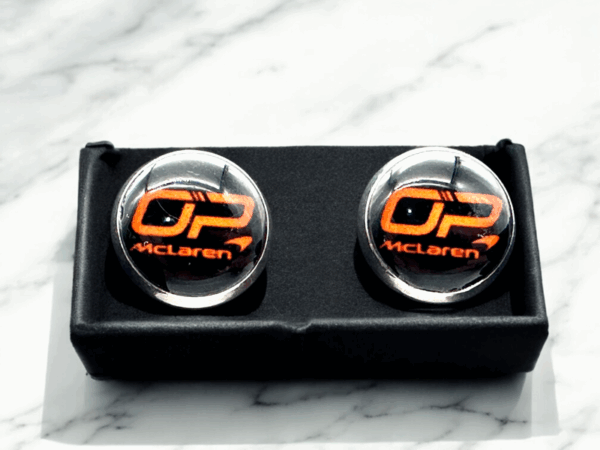 Oscar Piastri McLaren Stud Earrings - Image 7