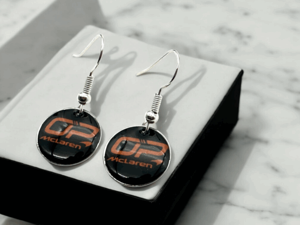 Oscar Piastri McLaren Drop/Dangle Earrings - Image 9
