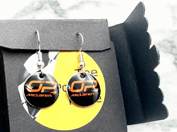 Oscar Piastri McLaren Drop/Dangle Earrings - Image 10