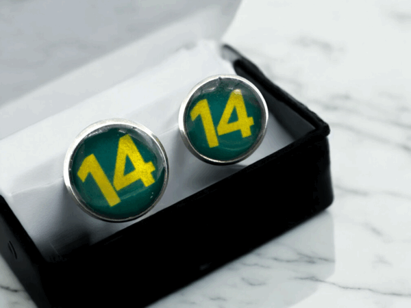 Fernando Alonso 14 Stud Earrings - Image 11