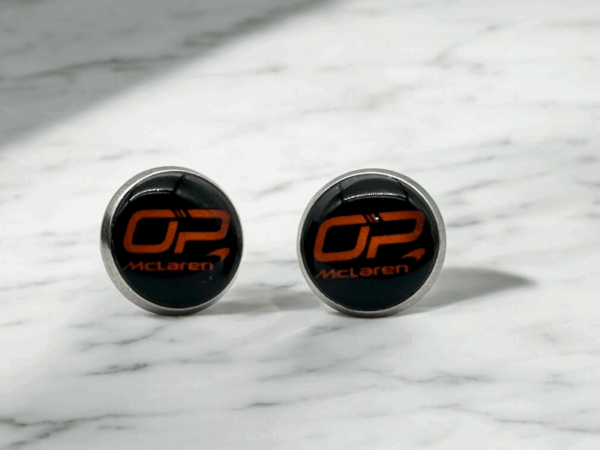 Oscar Piastri McLaren Stud Earrings - Image 9