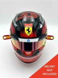 Carlos Sainz Ferrari 2024 1:2 BELL Helmet Upgrade Bundle