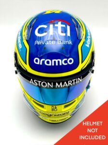 Fernando Alonso 2024 1:2 BELL Helmet Upgrade Bundle
