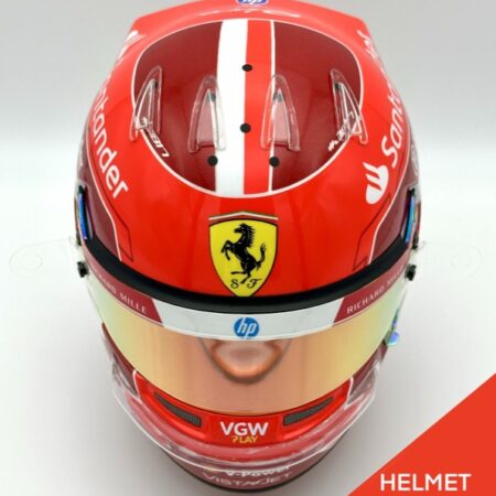 Charles Leclerc Ferrari 2024 1:2 BELL Helmet Upgrade Bundle