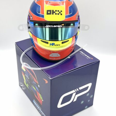 Oscar Piastri McLaren Official 2023 Upgraded 1:2 Mini helmet